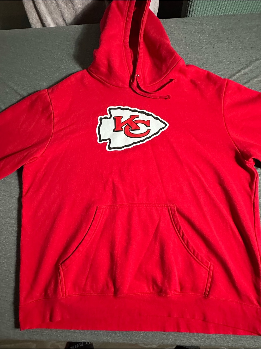 Fanatics Men's Red Kansas City Chiefs Pullover Hoodie